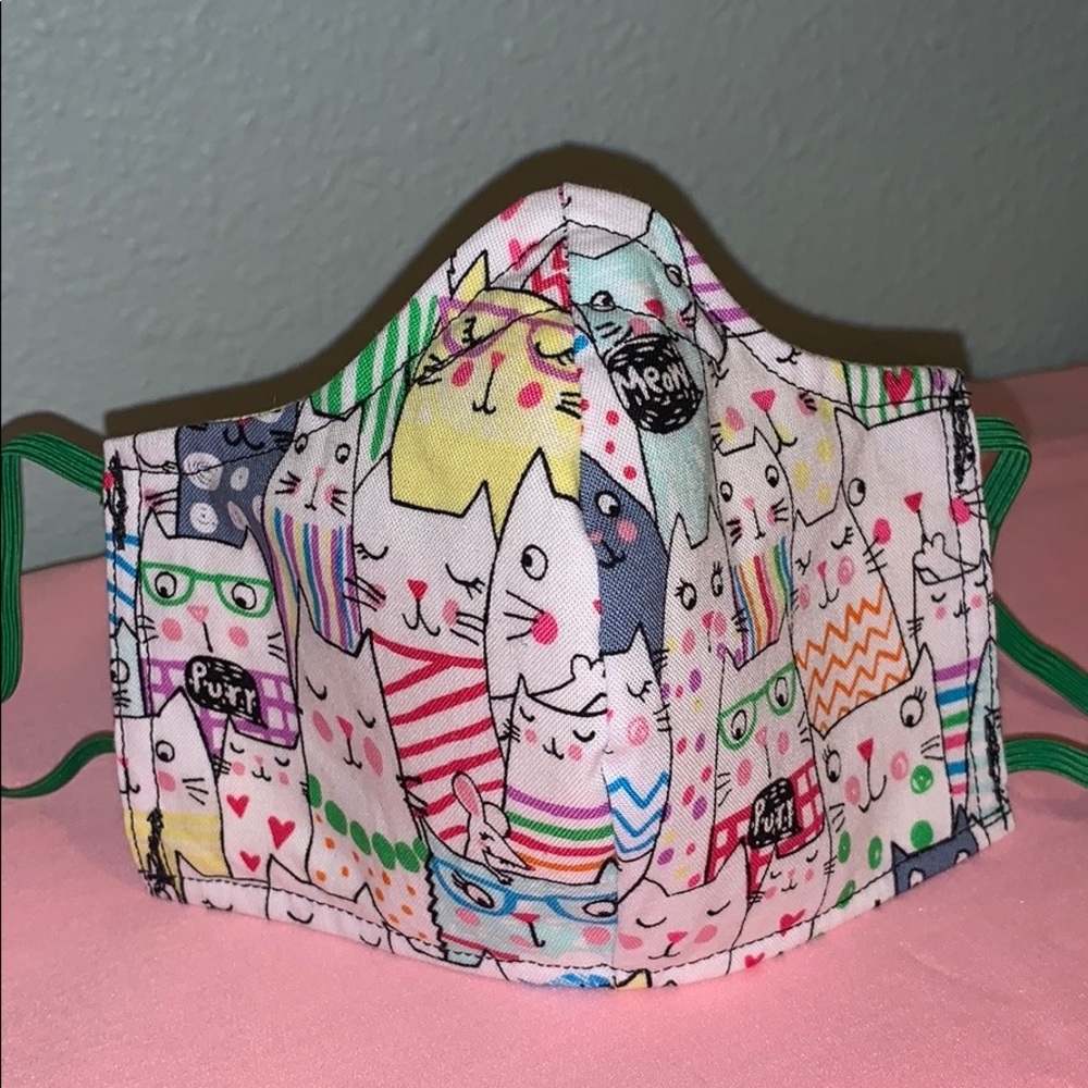 Cats Adult Face Mask - Picture 3 of 7